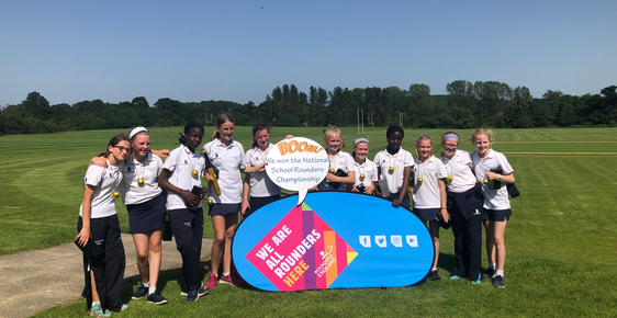 Maidwell Hall are National Rounders Champions!