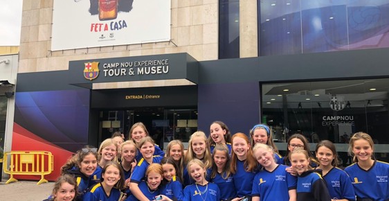 Hockey Success in Barcelona!